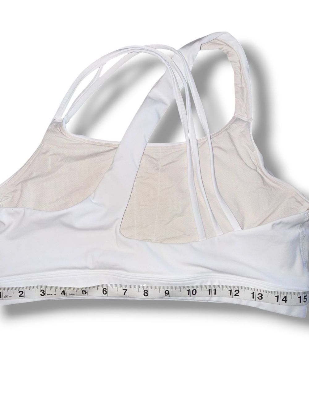 ATHLETA Train Free Sports Bra - White - XL - Picture 6 of 7